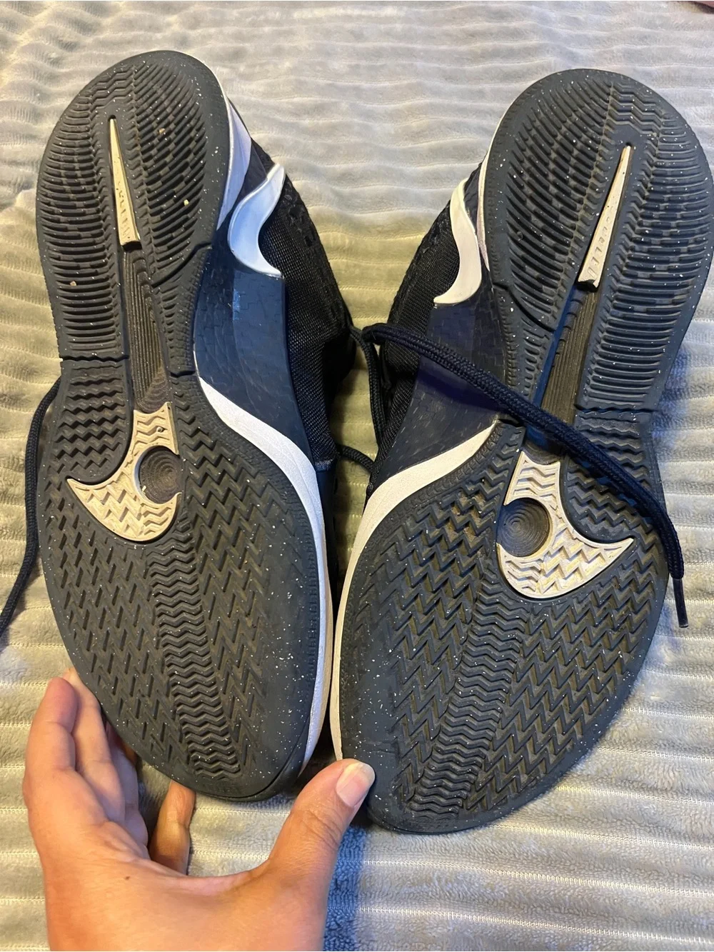 Nike Sabrina Navy blue & White Low-Top Basketball Sneakers